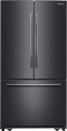 Samsung - 25.5 Cu. Ft. French Door Refrigerator with Internal Water Dispenser - Fingerprint Resistant Black Stainless Steel