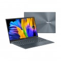 ASUS - ZenBook13 OLED Ultra-Slim Laptop, 13.3” OLED, AMD Ryzen 7 5700U, 8GB LPDDR4X RAM, 512GB PCIe SSD - Pine Gray