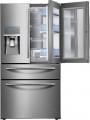 Samsung - Showcase 27.8 Cu. Ft. 4-Door French Door Refrigerator - Stainless steel