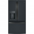 GE - Profile Series 27.8 Cu. Ft. French Door Refrigerator - Black Slate