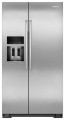 KitchenAid - 19.9 Cu. Ft. Side-by-Side Refrigerator - Monochromatic Stainless-Steel