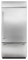 KitchenAid - 20.9 Cu. Ft. Bottom-Freezer Built-In Refrigerator - Stainless steel-7138081
