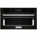 KitchenAid - 1.4 Cu. Ft. Built-In Microwave - Black stainless steel-4956315