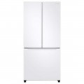 Samsung - 17.5 cu. ft. Counter Depth 3-Door French Door Refrigerator with WiFi and Twin Cooling Plus® - White