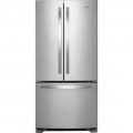 Whirlpool - 22.1 Cu. Ft. French Door Refrigerator - Fingerprint Resistant Stainless Steel