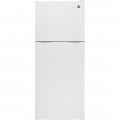 GE - 11.6 Cu. Ft. Top-Freezer Refrigerator - White