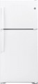 GE - 21.9 Cu. Ft. Garage-Ready Top-Freezer Refrigerator - White
