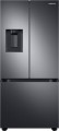Samsung - 22 cu. ft. Smart 3-Door French Door Refrigerator with External Water Dispenser - Black stainless steel
