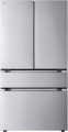 LG - 29.6 Cu. Ft. 4-Door French Door Smart Refrigerator with Full-Convert Drawer - Stainless Steel--6553171--6553171