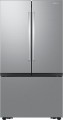 Samsung - 27 cu. ft. French Door Counter Depth Smart Refrigerator with Dual Auto Ice Maker - Stainless Steel