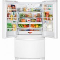 Whirlpool - 20 Cu. Ft. French Door Counter-Depth Refrigerator - White