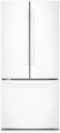 Samsung - 21.8 Cu. Ft. French Door Refrigerator - Whit