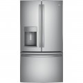 GE - 27.8 Cu. Ft. French Door Refrigerator - Stainless steel-5009844-