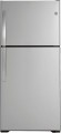 GE - 21.9 Cu. Ft. Garage-Ready Top-Freezer Refrigerator - Stainless steel-6398921