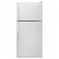Whirlpool - 18.2 Cu. Ft. Top-Freezer Refrigerator - Stainless steel-6354261