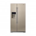 Whirlpool - 20.6 Cu. Ft. Side-by-Side Counter-Depth Refrigerator - Sunset Bronze