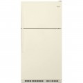 Whirlpool - 20.5 Cu. Ft. Top-Freezer Refrigerator - Biscuit