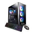 iBUYPOWER - SlateMR Gaming Desktop - AMD Ryzen 5 7600 - 16GB Memory - NVIDIA GeForce RTX 4060 8GB - 1TB NVMe SSD - Black