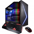 iBUYPOWER - Gaming Desktop - AMD Ryzen 5-Series - 8GB Memory - NVIDIA GeForce GTX 1650 - 240GB Solid State Drive - Black