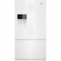 Whirlpool - 24.7 Cu. Ft. French Door Refrigerator - White