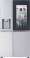 LG - 27 Cu. Ft. Side-by-Side Smart Refrigerator with Craft Ice and InstaView - Stainless steel