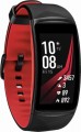 Samsung - Geek Squad Certified Refurbished Gear Fit2 Pro Fitness Watch (Large) - Red