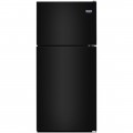 Maytag - 20.5 Cu. Ft. Top-Freezer Refrigerator - Black-5582404