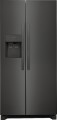 Frigidaire - 22.3 Cu. Ft. Side-by-Side Refrigerator - Black stainless steel-6506207
