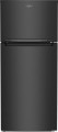 Whirlpool - 16.3 Cu. Ft. Top-Freezer Refrigerator - Black