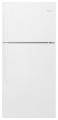 Whirlpool - 19.2 Cu. Ft. Top-Freezer Refrigerator - White
