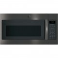 GE - 1.9 Cu. Ft. Over-the-Range Microwave - Black stainless steel-6113211