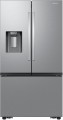 Samsung - 26 cu. ft. French Door Counter Depth Smart Refrigerator with Four Types of Ice - Stainless Steel