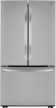 LG - 23 Cu. Ft. French Door Counter-Depth Smart Refrigerator with Ice Maker - Stainless steel
