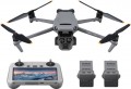 DJI - Mavic 3 Pro Fly More Combo Drone and RC Remote Control with Built-in Screen - Gray6542768