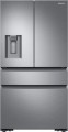 Samsung - 22.6 Cu. Ft. 4-Door French Door Counter-Depth Refrigerator - Fingerprint Resistant Stainless Steel