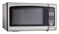 Danby - 1.1 Cu. Ft. Mid-Size Microwave - Stainless steel