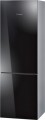 Bosch - 800 Series 10.0 Cu. Ft. Counter-Depth Refrigerator - Glass-on-Black