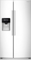 Samsung - 24.5 Cu. Ft. Side-by-Side Refrigerator with Thru-the-Door Ice and Water - White