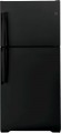 GE - 19.2 Cu. Ft. Top-Freezer Refrigerator --Black