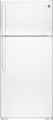 GE - 15.5 Cu. Ft. Frost-Free Top-Freezer Refrigerator - White-2999216
