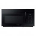 Samsung - 1.6 cu. ft. Over-the-Range Microwave with Auto Cook - Black