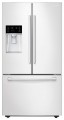 Samsung - 28.1 Cu. Ft. French Door Refrigerator with Thru-the-Door Ice and Water - White