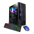 iBUYPOWER Trace 7 Mesh Gaming Desktop PC - AMD Ryzen 7 5700 - NVIDIA GeForce RTX 4060 8GB - 16GB DDR4 RGB - 1TB NVMe - Black