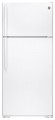 GE - 15.5 Cu. Ft. Frost-Free Top-Freezer Refrigerator - White-3805031