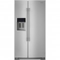 Whirlpool - 28.5 Cu. Ft. Side-by-Side Refrigerator - Stainless steel