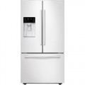 Samsung - 22.5 Cu. Ft. French Door Counter-Depth Refrigerator with Cool Select Pantry - White