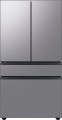 Samsung - Bespoke 23 cu. ft. Counter Depth 4-Door French Door Refrigerator with AutoFill Water Pitcher - Stainless steel