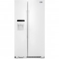 Maytag - 24.5 Cu. Ft. Side-by-Side Refrigerator - White