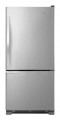 Whirlpool - 18.5 Cu. Ft. Bottom-Freezer Refrigerator - Stainless steel-5771206