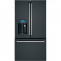 Café - 22.2 Cu. Ft. French Door Counter-Depth Refrigerator with Keurig Brewing System - Matte Black